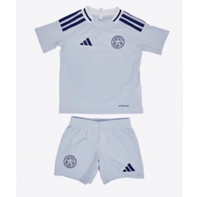 Baby Fußballbekleidung Leicester City 3rd Trikot 2024-25 Kurzarm (+ kurze hosen)